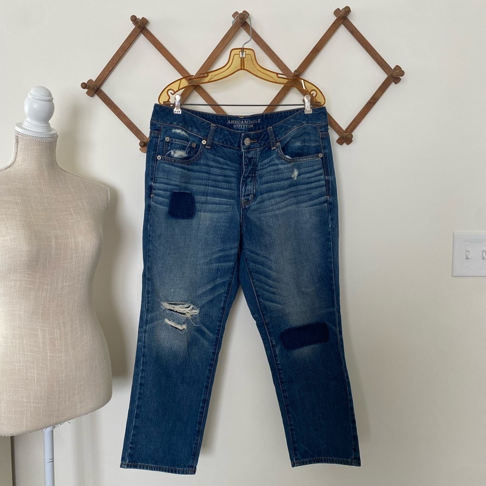 💫American Eagle Boy Crop Jeans